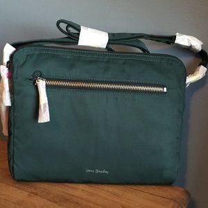 Vera Bradley Midtown Crossbody NWT Woodland Green